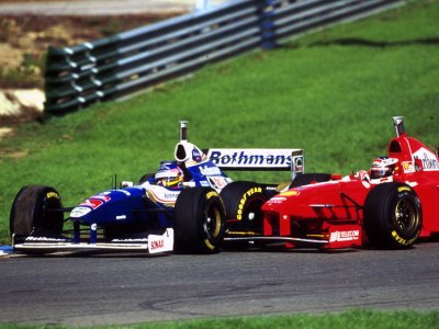 Villeneuve Schumacher